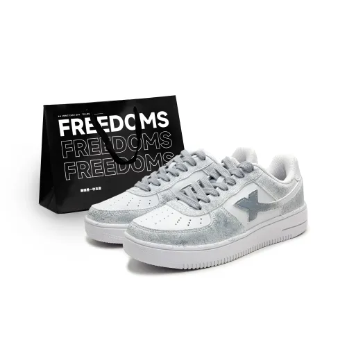 XTEP Air Force One Slip-resistant Abrasion-resistant Low Top Skateboard Shoes Women's XTEP Air Force One Противоскользящие Устойчивые к износу Низкие Кеды для скейтбординга Женские