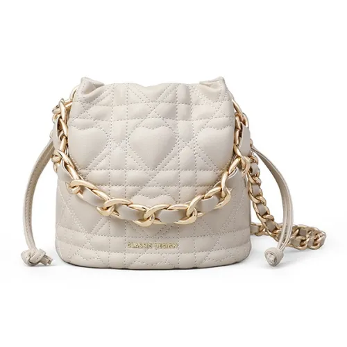 Younger Song Сумка из синтетической кожи женская цвет экрю