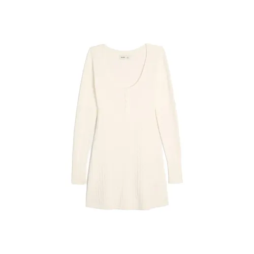 Hollister Длинное платье с длинными рукавами женское