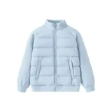 [Детский пуховик] Серый Синий