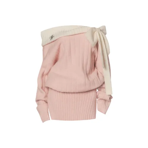 Pa33word Розовые Женские Платья без Рукавов