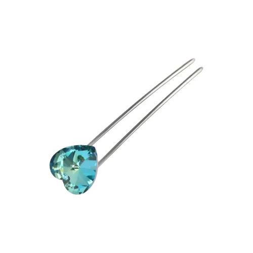 Hyacinth Stone Language Кристальные шпильки для волос Унисекс