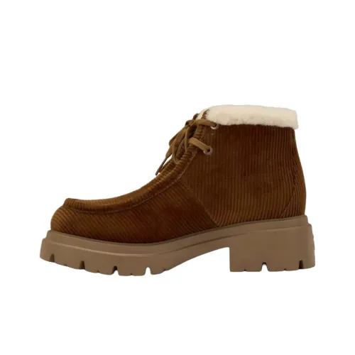 Stuart Weitzman SW Chukka Короткий Сноубутсы Женские Коричневый