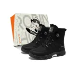 Черный с флисовой подкладкой