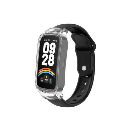 Biocirca Ремешок Красный Бежевый Совместимость Силиконовый Материал