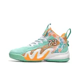 Белый и оранжевый