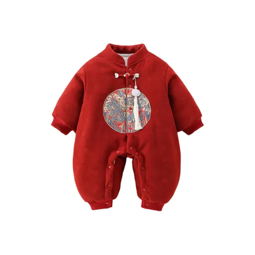 Yalu Комбинезоны и ползунки Красный для младенцев и малышей