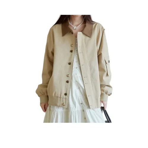 SIXUSICHOU Cropped Coat Women's