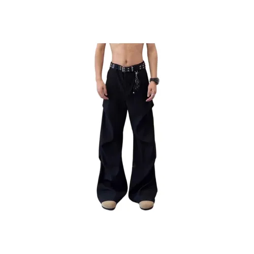 XUBAIHUO Черный Унисекс Костюм Брюки