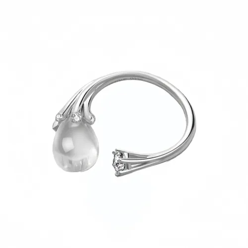 YOAR Белый Crystal Rings Женские