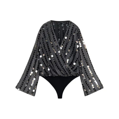 ZARA Collaboration Свинец Женское боди