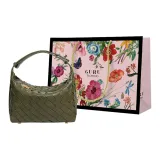 Оливковый зеленый + Сумка для покупок