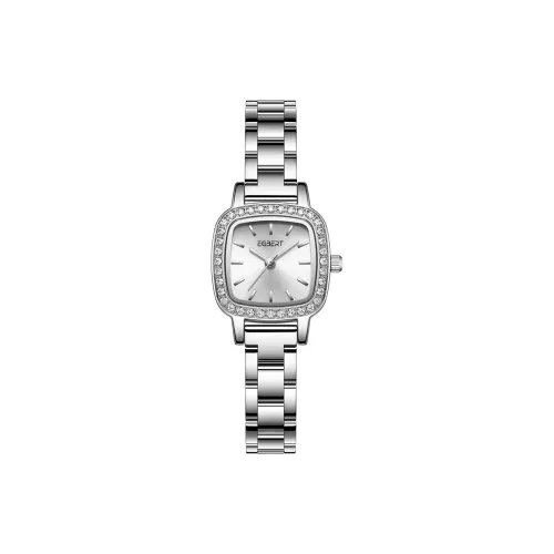 EGBERT Кварцевый механизм ремешок из нержавеющей стали женские часы многоцветный циферблат