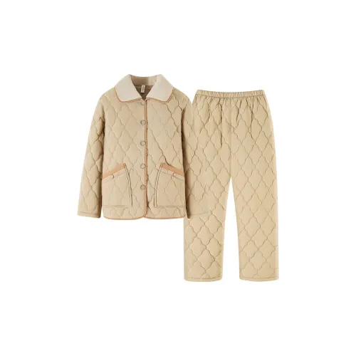 Qin Jing Пижамный комплект женский светло-зеленый