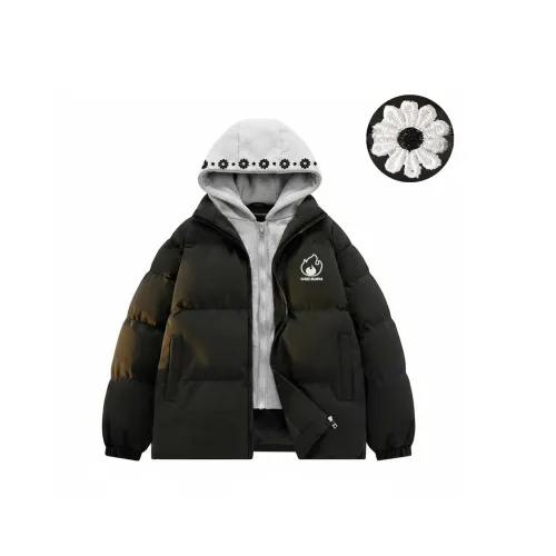 KAPIBALAXIAOHUANGTUN Хлопковый пуховик Унисекс