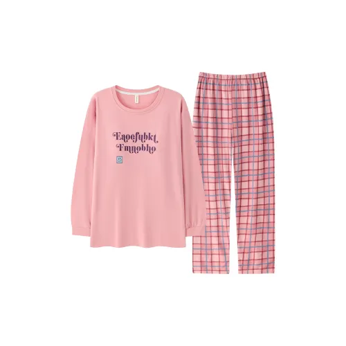 FENTENGCARE Розовый Женский Пижамный Комплект