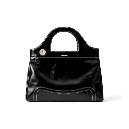 MCMIKO ПУ (полиуретан) Сумка Стандартная Женская Черная