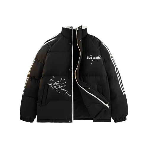 YIWEN Eve Джинсы Пуховик Унисекс