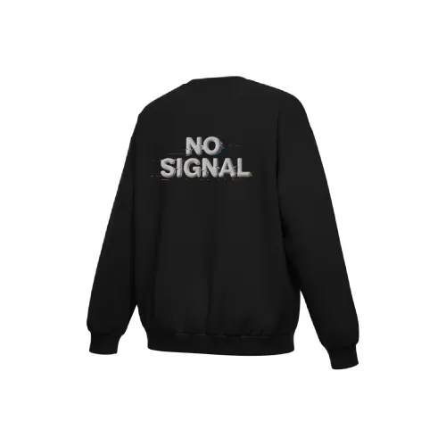 NBA Классический Свитшот Осенний и Зимний Нет Signal С принтом буквы Стиль кампуса Длинный рукав Топ Унисекс