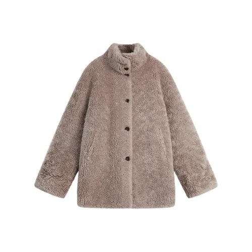 ELLE Кофе Женские Бархатные Куртки