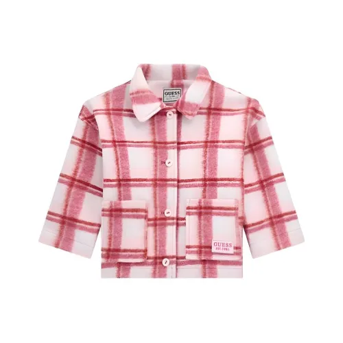 GUESS Куртки и Пальто Розовые Детские