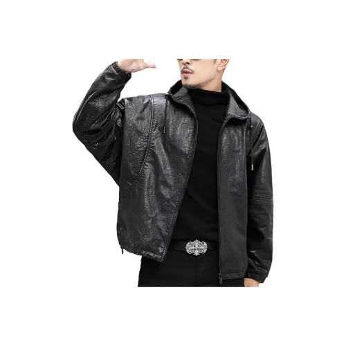 ASSIDUOUS CONFUSED EFFORT Кожа Куртка Мужская