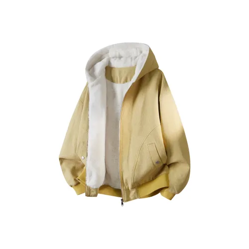 YK YB Унисекс Бархатные Куртки