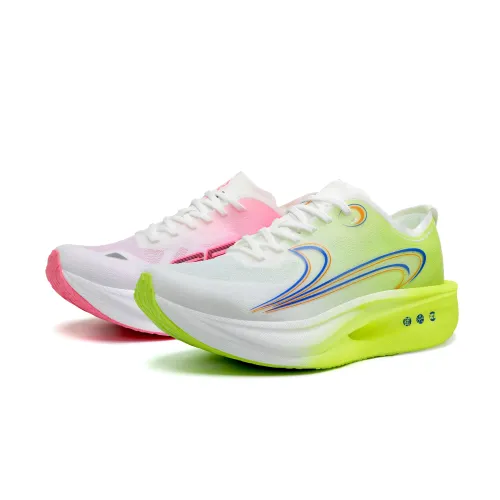 K Bird Low Топ Детские беговые кроссовки Лимон Пастельно-розовый Несовпадающие Унисекс