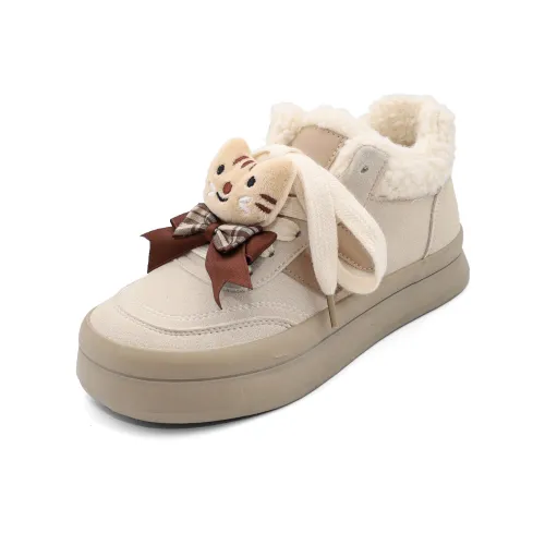 B10CROWN Сноубутсы Женские Бежевые