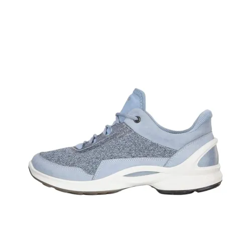 Ecco Biom FJUEL Дышащий Низкий Топ Повседневная Обувь Женская Синяя