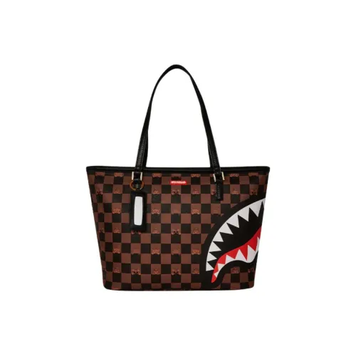 SPRAYGROUND Сумка из искусственной кожи унисекс коричневая и черная