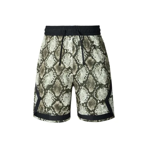 Джордан SportDri Форма Ромб FW24 Повседневные шорты Мужской Холст Белый Черный