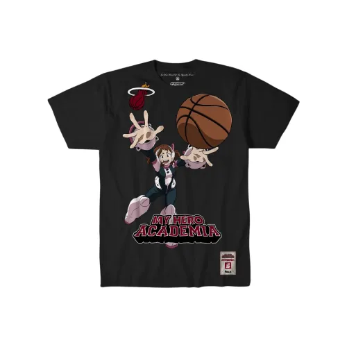 NBA x HYPERFLY X My Hero Academia Fw25 Термическая футболка унисекс