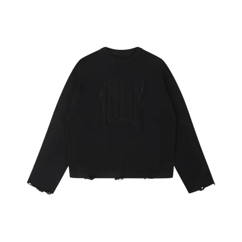 1807 Черный Унисекс Свитера