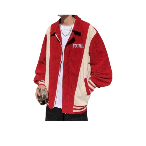 BLACK AT Красный Унисекс Куртки