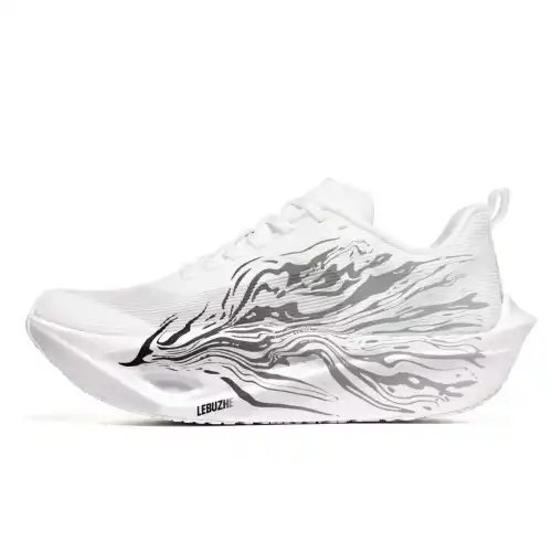 LEBUZHE Детская беговая обувь Низкий топ Чернила Вена Радужный Унисекс