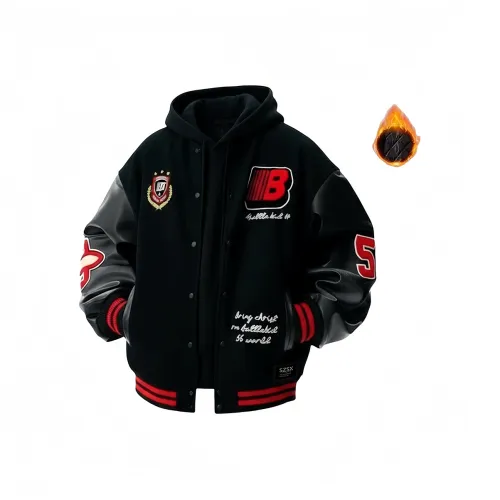 SZSX Черный [Утепленный] Унисекс Пуховики