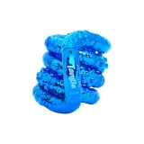 Текстурированный металл, синий