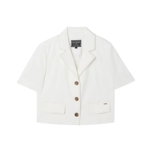 GUESS Сливочный Женский Куртки