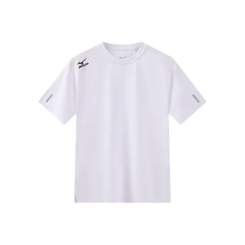 Mizuno Белый KIDS T-рубашки