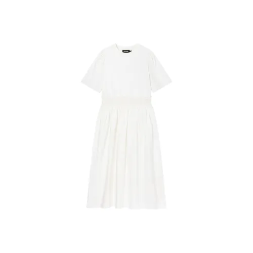 Desigual Короткое Платье с Короткими Рукавами Женское