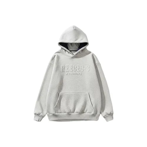 XIAOLIZI Белый Серый Унисекс Свитшоты