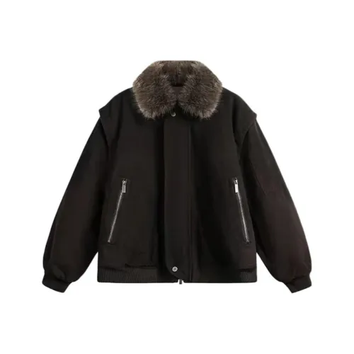 DATOUXIAYUBUCHOU Хлопковый пуховик женский