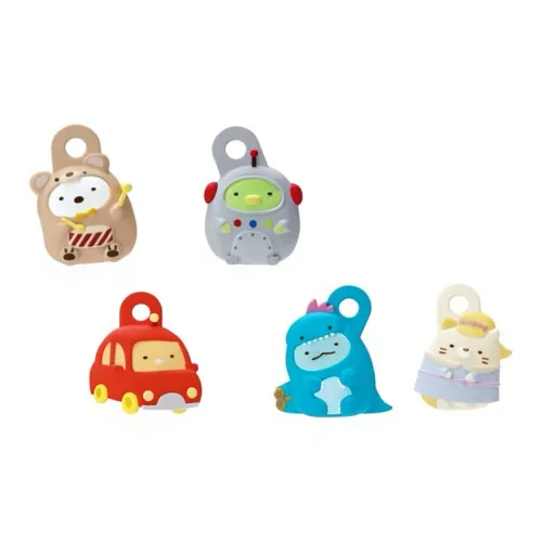 BANDAI SUMIKKO GURASHI Tomb Стена Factory'S Miracle Малыш Lucky Draw Одинарная капсульная игрушка Цельная коробка 5 шт