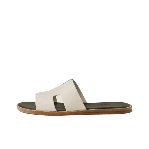 HERMES Izmir Слипоны Мужской Белый
