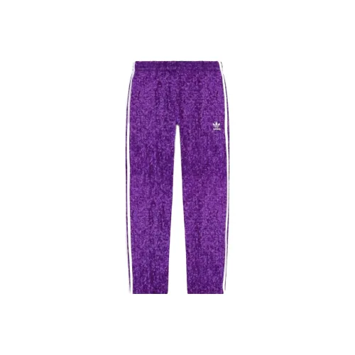Adidas Originals Adidas Originals X KORN Co Branded Series Фиолетовые Унисекс Вязаные Тренировочные Штаны