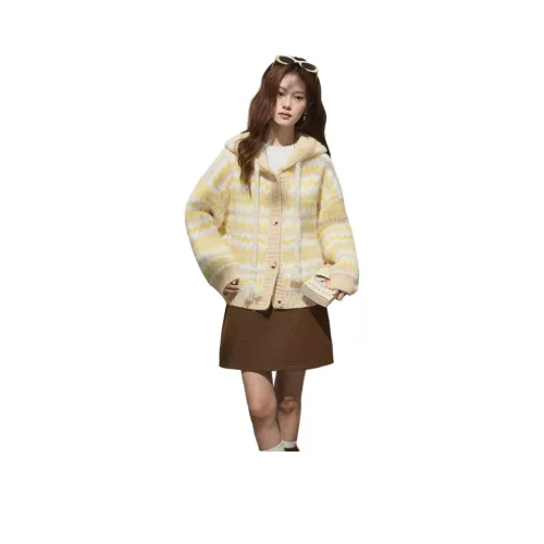 Sky Swan Желтый Женский Трикотаж