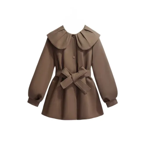 TSKIU Кофе Женские Пальто