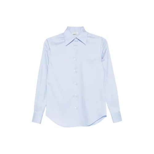 Mazzarelli Светло-Синие Женские Рубашки