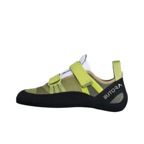 BUTORA Endeavor Лесной мшистый Широкий Амортизаторы Slip-resistant Низкий Топ Альпинистская обувь Унисекс Желтый Черный